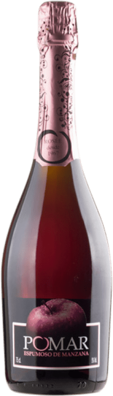 8,95 € Kostenloser Versand | Apfelwein Viuda de Angelón Pomar Rosé D.O.P. Sidra de Asturias Manzana — Apfel