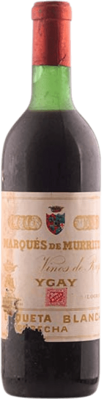 189,95 € | Vin rouge Marqués de Murrieta Etiqueta Blanca 1966 D.O.Ca. Rioja La Rioja Espagne Tempranillo 75 cl