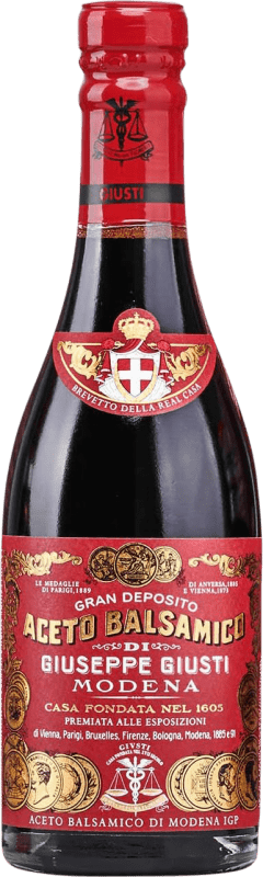 Spedizione Gratuita | Aceto Giuseppe Giusti Balsamico Riccardo D.O.C. Modena Italia 12 Anni Piccola Bottiglia 25 cl