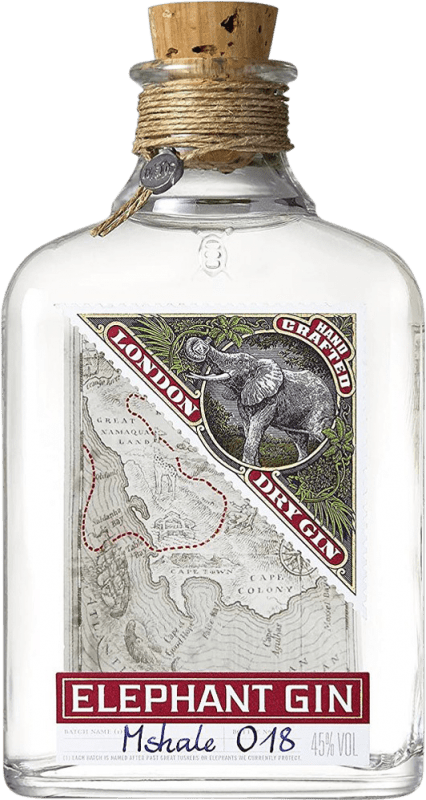 66,95 € Spedizione Gratuita | Gin Elephant Gin London Dry Bottiglia Medium 50 cl