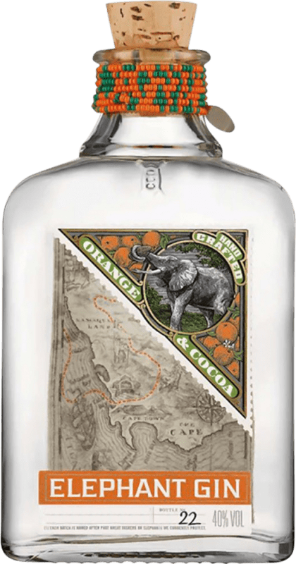72,95 € Envoi gratuit | Gin Elephant Orange & Cocoa Bouteille Medium 50 cl