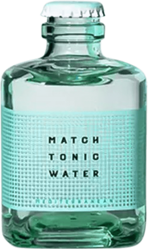 Free Shipping | 4 units box Soft Drinks & Mixers Match Tonic Water Mediterranean Switzerland Small Bottle 20 cl