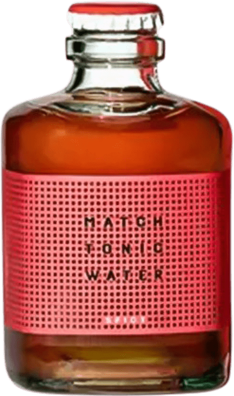 Free Shipping | 4 units box Soft Drinks & Mixers Match Tonic Water Spicy Switzerland Small Bottle 20 cl