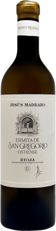 33,95 € Envío gratis | Vino Blanco Jesús Madrazo Ermita San Gregorio Reserva D.O.Ca. Rioja