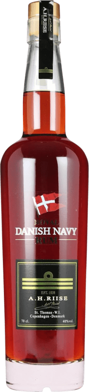 92,95 € Envio grátis | Rum A.H. Riise Royal Danish Navy Strength