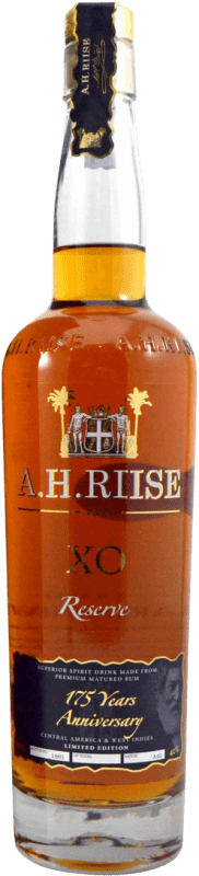 49,95 € Kostenloser Versand | Rum A.H. Riise 175th Anniversary XO Extra Old — Extra Gereift