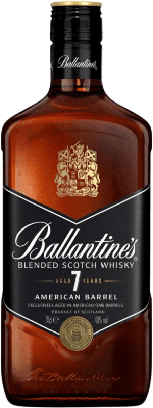 22,95 € | Blended Whisky Ballantine's American Barrel Royaume-Uni 7 Ans 70 cl
