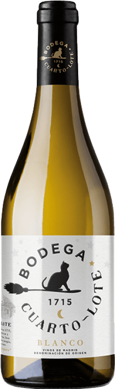 8,95 € | Белое вино Cuarto Lote. Blanco D.O. Vinos de Madrid Сообщество Мадрида Испания Malvar 75 cl