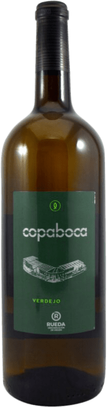 Kostenloser Versand | Weißwein Copaboca D.O. Rueda Kastilien und León Spanien Verdejo Magnumflasche 1,5 L