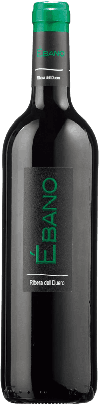9,95 € | Красное вино Ébano Дуб D.O. Ribera del Duero Кастилия-Леон Испания Tempranillo 75 cl