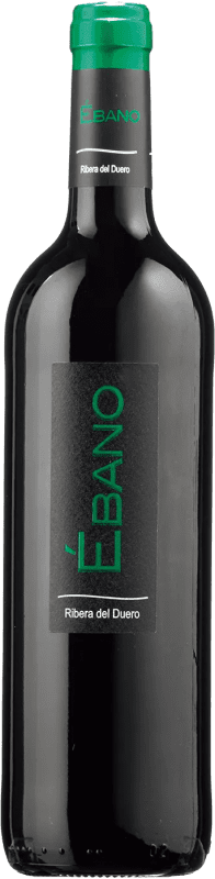 7,95 € Бесплатная доставка | Красное вино Ébano Дуб D.O. Ribera del Duero