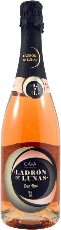 7,95 € | Rosé-Wein Ladrón de Lunas Rosé Brut D.O. Cava Katalonien Spanien Garnacha Roja 75 cl