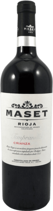 9,95 € | Red Wine Maset Crianza — Aged D.O.Ca. Rioja The Rioja Spain Tempranillo 75 cl