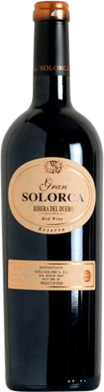 33,95 € Envío gratis | Vino tinto Viña Solorca. Gran Solorca Reserva D.O. Ribera del Duero