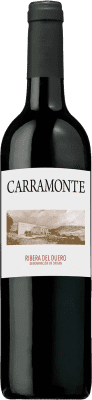 Viyuela. Carramonte Tempranillo Ribera del Duero Crianza — Kurze Fassreifung 75 cl