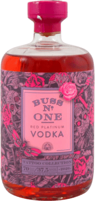 Vodka Buss Spirits. Nº One Red — Édition Rouge, Platinum — Édition Platine