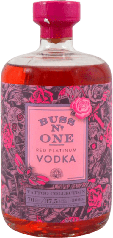 免费送货 | 伏特加 Buss Spirits. Nº One Red Platinum 比利时 70 cl