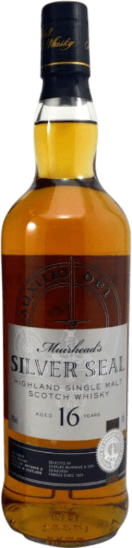 73,95 € | 威士忌单一麦芽威士忌 Charles Muirhead's. Silver Seal 英国 16 岁 70 cl