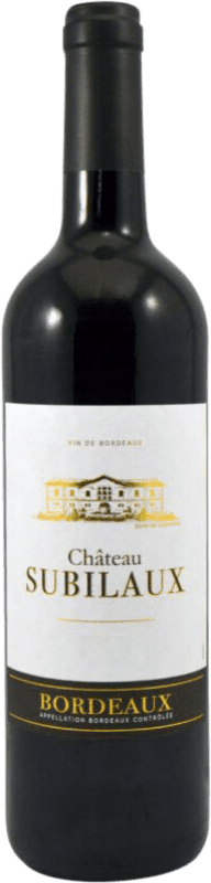 12,95 € Kostenloser Versand | Rotwein Château Subilaux A.O.C. Bordeaux