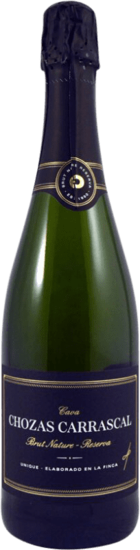 Free Shipping | White sparkling Chozas Carrascal Brut Nature Reserve D.O. Cava Catalonia Spain Macabeo, Chardonnay 75 cl