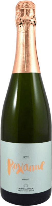 Spedizione Gratuita | Spumante bianco Chozas Carrascal Roxanne Brut D.O. Cava Catalogna Spagna Macabeo, Chardonnay 75 cl