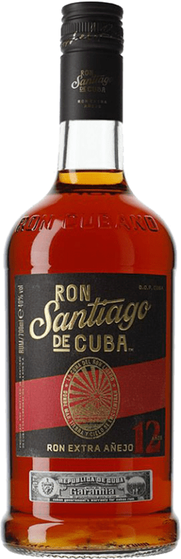 Envío gratis | Ron Cuba Ron Santiago de Cuba XA Extra Añejo Cuba 12 Años 70 cl