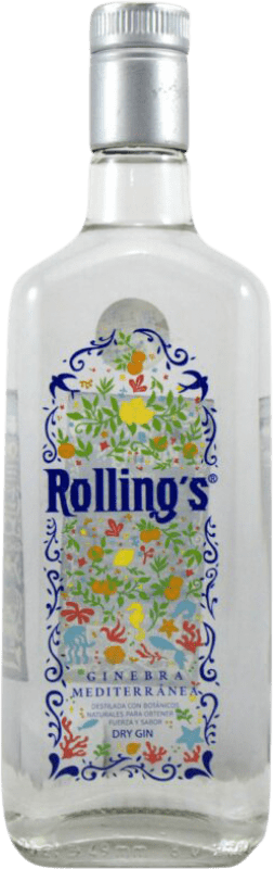 Kostenloser Versand | Genever Gin Belmonte Rolling's Mediterránea Spanien 70 cl