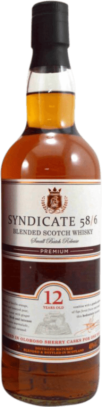 Spedizione Gratuita | Whisky Blended Douglas Laing's Syndicate 58/6 Regno Unito 12 Anni 70 cl