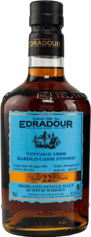 429,95 € | Односолодовый виски Edradour Vintage Объединенное Королевство 22 Лет 70 cl
