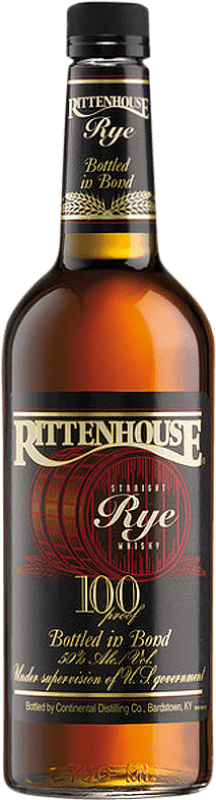 送料無料 | ウイスキー バーボン Heaven Hill Rittenhouse Straight Rye 100 Proof アメリカ 70 cl