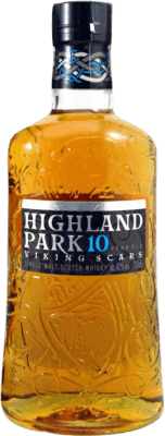 威士忌单一麦芽威士忌 Highland Park Viking Scars 10 岁