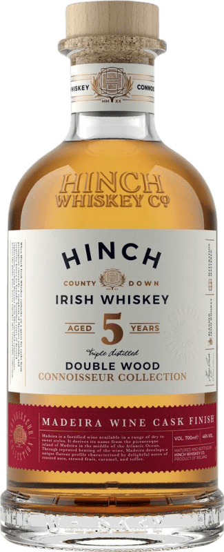 37,95 € | Blended Whisky Hinch Double Wood Irlande 5 Ans 70 cl