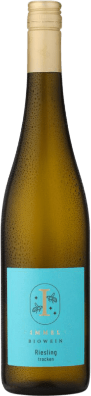 Бесплатная доставка | Белое вино Immel. Biowein сухой Q.b.A. Rheinhessen Rheinhessen Германия Riesling Органический 75 cl