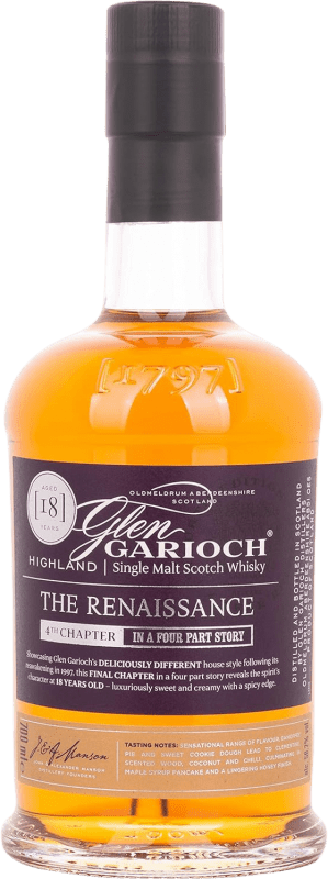 186,95 € | Whisky Single Malt Glen Garioch The Renaissance 4th chapter Royaume-Uni 18 Ans 70 cl