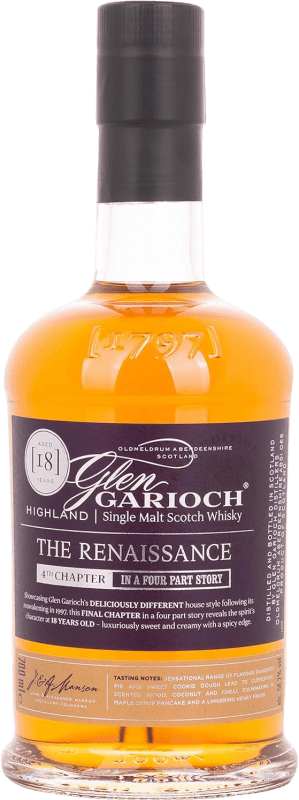 Free Shipping | Whisky Single Malt Glen Garioch The Renaissance 4th chapter United Kingdom 18 Years 70 cl