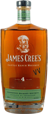 Bourbon Whisky Crabbie Yardhead James Cree's 4 Years 70 cl