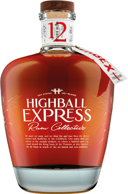 送料無料 | ラム Kirker Greer Highball Express Rum Collective 予約 イギリス 12 年 70 cl