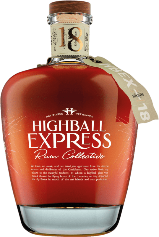 送料無料 | ラム Kirker Greer Highball Express Rum Collective Rare イギリス 18 年 70 cl