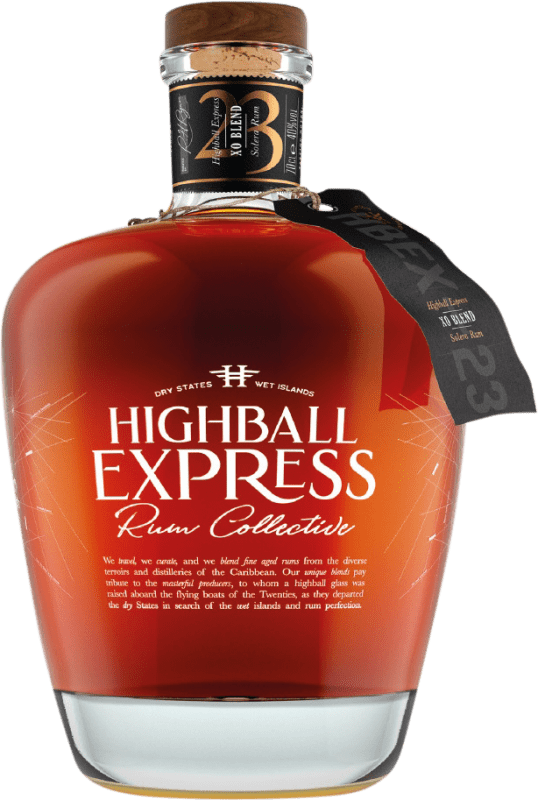 93,95 € Spedizione Gratuita | Rum Kirker Greer Highball Express Collective XO Extra Old — Extra Vecchio 23 Anni