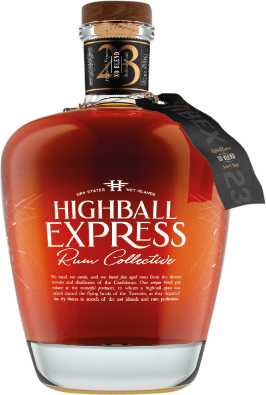Free Shipping | Rum Kirker Greer Highball Express Rum Collective XO United Kingdom 23 Years 70 cl