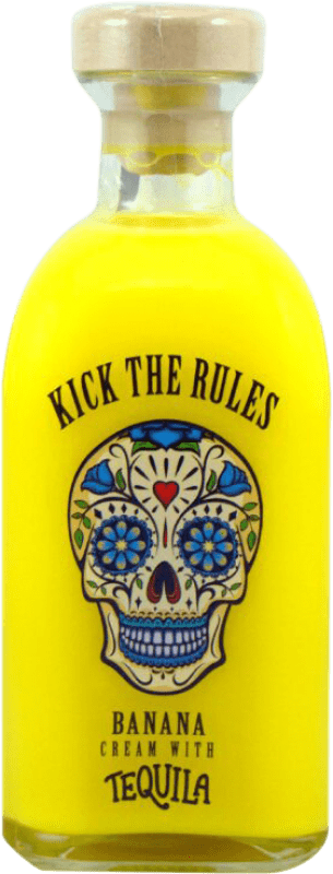 19,95 € Envio grátis | Tequila Lasil Kick The Rules Crema de Banana con Tequila