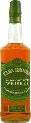 Whisky Bourbon Lux Row Ezra Brooks. Straight Rye