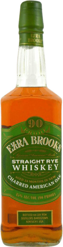 42,95 € 送料無料 | ウイスキー バーボン Lux Row Ezra Brooks. Straight Rye