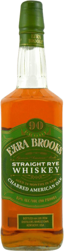 39,95 € Free Shipping | Whisky Bourbon Lux Row Ezra Brooks. Straight Rye