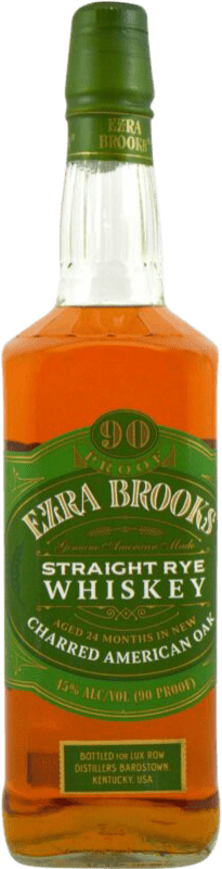 39,95 € | Whisky Bourbon Lux Row Ezra Brooks Rye, Straight Estados Unidos 70 cl