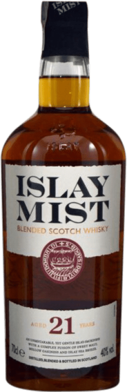 Free Shipping | Blended Whisky Islay Mist United Kingdom 21 Years 70 cl