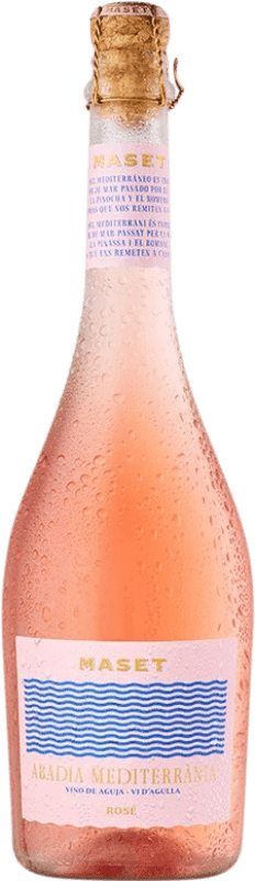 12,95 € | Rosé wine Maset del Lleó Abadía Mediterránea Rosado de Aguja Spain Tempranillo, Garnacha Roja 75 cl
