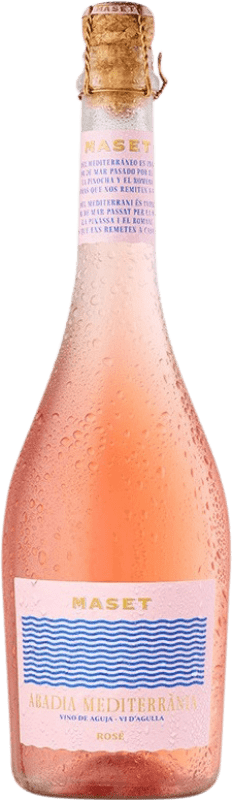 Free Shipping | Rosé wine Maset del Lleó Abadía Mediterránea Rosado de Aguja Spain Tempranillo, Garnacha Roja 75 cl