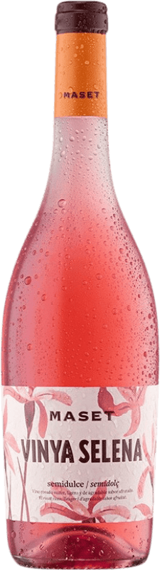 6,95 € | Vin Rosé Maset del Lleó Vinya Selena Semiseco — Demi-Sec D.O. Catalunya Catalogne Espagne Macabeo — Macabeu, Xarel·lo, Sauvignon 75 cl