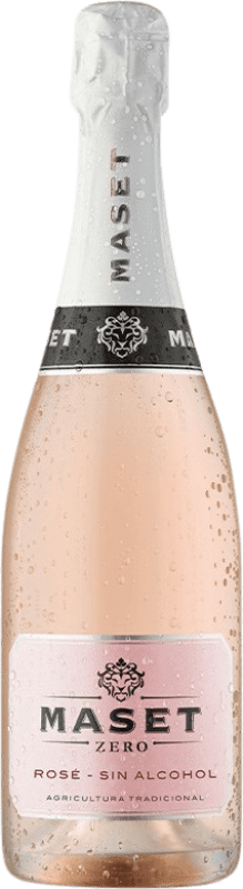 Free Shipping | Rosé wine Maset del Lleó Zero Rosado Spain Tempranillo 75 cl Alcohol-Free